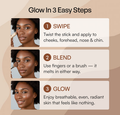 OUR+ Serum Boosted Skin Tint Balm